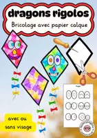 Aperçu - Matériel pour travaux manuels / dessin - Fabrication de cerfs-volants avec papier transparent pour fenêtres d'automne - Page de couverture