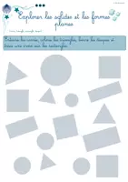 Aperçu - Feuilles d'exercices - EXTENSION FORMES PLANES EXPLOITATION ARC EN CIEL - Page 2