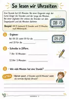 Vorschau - Stundenentwürfe - Zeitumstellung 2026: Uhrzeiten & Zeitspannen üben | Mathematik Klasse 2–4 - Seite 1