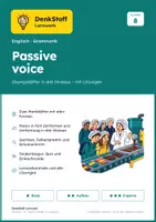Vorschau - Arbeitsblätter - Passive Englisch Klasse 8 – Übungsblätter - Deckblatt