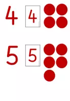 Vorschau - Fördermaterial/Inklusion - Ziffern und Chips Montessori Legematerial Kl.1 - Seite 3