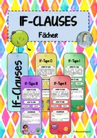 Vorschau - Mal- und Bastelvorlagen - If - Clauses / Conditional Clauses (If-Sätze) - Übungspaket - Seite 1