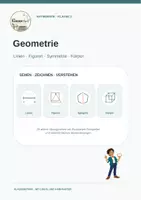 Vorschau - Arbeitsblätter - Geometrie – Arbeitsheft für Klasse 3: Linien, Strecken, Figuren, Symmetrie und Körper | mit Lösungen - Seite 1