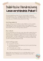 Vorschau - Arbeitsblätter - Lesen & Verstehen: Informationen finden (4. Klasse) - Seite 1