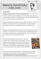 Aperçu - Feuilles d'exercices - L'automne à la manière de Kandinsky – projet d'arts plastiques - Page 1