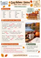 Vorschau - Arbeitsblätter - Autumn English work sheets (Grade 5/6) - Seite 2