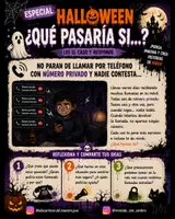 Vista previa - Hojas de trabajo - Especial Halloween: Qué pasaría si... - página 3