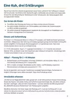 Vorschau - Stundenentwürfe - Wiederkäuer und Verdauung beim Rind – Warum kaut die Kuh ohne neues Futter? | Biologie-Mission Klasse 5-6 - Seite 1