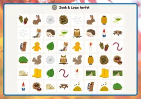 Voorbeeld - Zoek & Loep - Herfst (groep 1 t/m 5) - Pagina 1