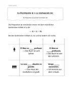 Vorschau - Arbeitsblätter - Die Präposition de und die Kontraktion del - Seite 1