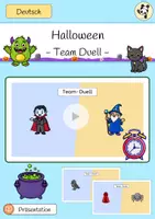 Vorschau - Spiele - Halloween - Team Duell - Deckblatt
