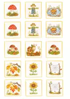 Vorschau - Spiele - Herbstpaket Kita Klammerkarten, Memory, Herbst-Bingo Gesprächskarten & Girlanden-Set - Seite 3
