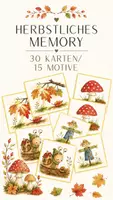Vorschau - Spiele - Herbst Memory-Karten für die Kita - Deckblatt