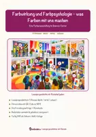 Vorschau - Arbeitsblätter - Farbwirkung und Farbpsychologie – was Farben mit uns machen – Lesespurgeschichte mit Rätselaufgaben (Klasse 8) - Seite 1