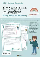 Vorschau - Unterrichtsreihen - So entscheidet der Stadtrat: Arbeitsblätter Sachunterricht 3/4, 41 S. + Lösungen - Seite 1