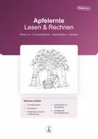 Vorschau - Arbeitsblätter - Apfelernte | Lesen & Rechnen – Leseverstehen & Sachaufgaben Klasse 3–4 - Deckblatt