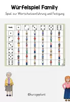 Vorschau - Spiele - Würfelspiel Family - Wortschatzarbeit - Deckblatt