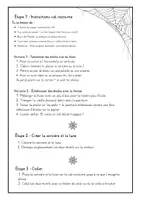 Aperçu - Matériel pour travaux manuels / dessin - Projet artistique d'Halloween : sorcières à la manière de Picasso - Page 1