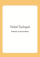 Vorschau - Spiele - Herbst Suchspiel - 31 Karten 6 Motive Konzentrationsspiel - Seite 1