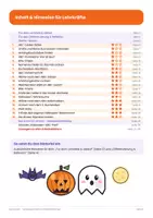 Vorschau - Arbeitsblätter - Halloween ABC und Wörter ordnen 1-2 - Seite 1