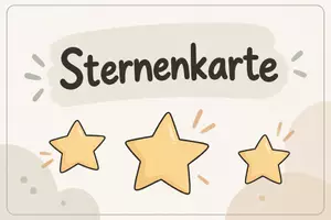 Vorschau - Bildkarten - Sternenkarte für Sternstunden - reward card - Deckblatt
