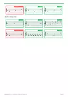 Vista previa - Hojas de trabajo - EJERCICIOS PRÁCTICOS DE LENGUAJE MUSICAL - página 2