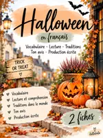 Vorschau - Arbeitsblätter - 🎃 Halloween en français - Deckblatt