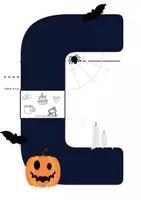 Vista previa - Hojas de trabajo - LETRAS Halloween SORPRESA @fono - página 2