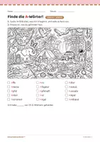 Vorschau - Arbeitsblätter - Finde die A-Wörter! Interaktives Smartboard-Suchspiel! - Seite 2