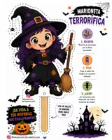 Vista previa - Manualidades / Dibujos para colorear - Marionetas terroríficas - página 2