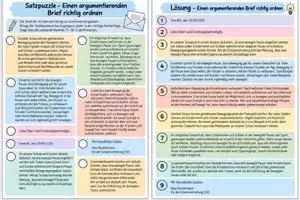 Vorschau - Arbeitsblätter - Argumentierender Brief – „Bewegte Pause“ | Textpuzzle, Einleitung & Textüberarbeitung - Seite 3