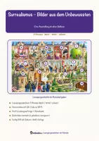Vorschau - Arbeitsblätter - Surrealismus – Bilder aus dem Unbewussten – Lesespurgeschichte mit Rätselaufgaben (Klasse 10) - Seite 1