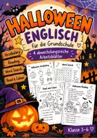 Vorschau - Unterrichtsreihen - 🎃 Halloween im Englischunterricht | 4 Arbeitsblätter zu Vocabulary & Reading | Klasse 3–6 - Deckblatt