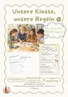 Vorschau - Stundenentwürfe - Regeln in der Schule 4 - Wir entwickeln eigene gute Regeln - Deckblatt