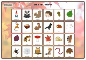 Voorbeeld - Wie is het - Herfst - Pagina 1
