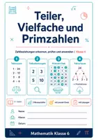 Vorschau - Arbeitsblätter - Teiler, Vielfache & Primzahlen – Klasse 6 - Seite 1