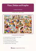 Vorschau - Arbeitsblätter - Filzen, Sticken und Knüpfen – Lesespurgeschichte mit Rätselaufgaben (Klasse 3) - Seite 1