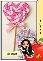 anteprima - Materiale per pittura e bricolage - Un lecca-lecca per la Festa dei Nonni - Pagina di copertina