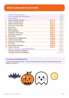Vorschau - Arbeitsblätter - Halloween Rätselheft Klasse 1 bis 4 - Seite 1