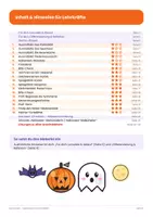 Vorschau - Arbeitsblätter - Halloween Ausmalbilder Klasse 1-4 - Seite 1