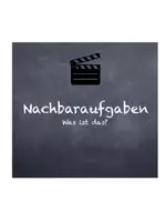 Vorschau - Videos - Nachbaraufgaben - Lernvideo - Deckblatt