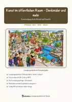 Vorschau - Arbeitsblätter - Kunst im öffentlichen Raum – Denkmäler und mehr – Lesespurgeschichte mit Rätselaufgaben (Klasse 9) - Seite 1