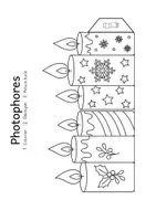 Aperçu - Matériel pour travaux manuels / dessin - Photophores bougies – 5 modèles pour l'hiver et Noël - Page 3