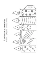 anteprima - Materiale per pittura e bricolage - Lanterna con candele – 5 modelli per l'inverno e il Natale - Pagina 2