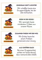 Vorschau - Spiele - Belohnungssystem mit Klassenbelohnungen - Halloween Klassenchallenge – Soziales Lernen & Klassenmanagement Grundschule – Klassengemeinschaft & Sozialkompetenz - Seite 3
