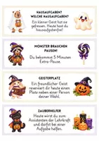 Vorschau - Fördermaterial/Inklusion - Halloween-Gutscheine für Kinder – Belohnungssystem & Motivation im Unterricht - Hausaufgabenfrei-Gutschein - Motivation & Classroom Management - Seite 1