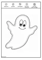 Voorbeeld - Afbeeldingskaarten - Halloween raamdecoratie spoken – prikkaarten - Pagina 3