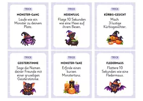 Vorschau - Spiele - Halloween-Spiel mit lustigen Aufgaben, Bewegung & kleinen Belohnungen - Klassenspiel Trick or Treat - Klassengemeinschaft -Halloween Aktivität, Ideen Grundschule - Seite 1