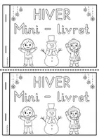 Aperçu - Feuilles d'exercices - Mini-livret hiver CP – travail en autonomie - Page 1