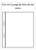 Aperçu - Matériel pour travaux manuels / dessin - Modèles de bande dessinée - dessiner une BD - Page 1